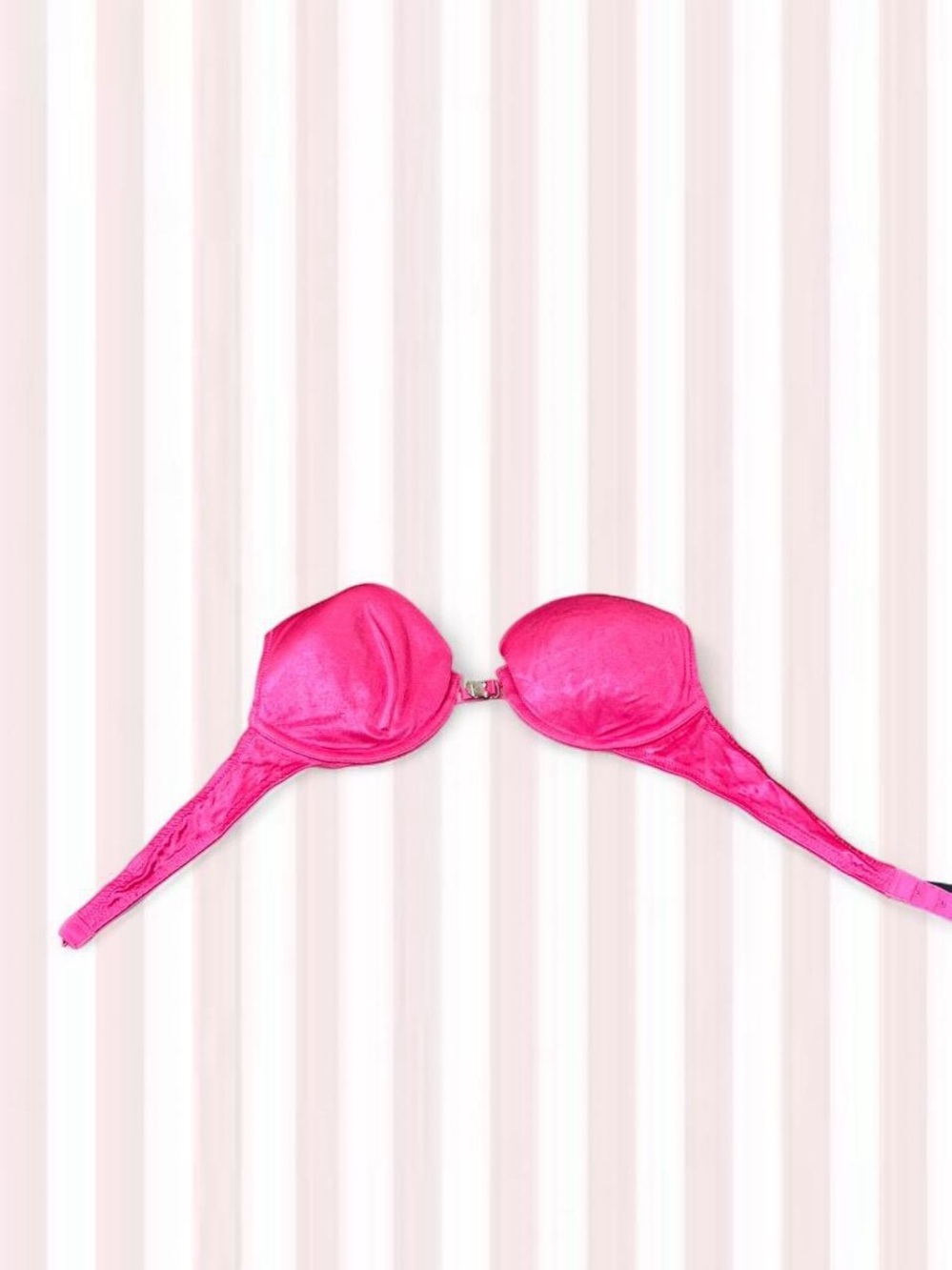 Victoria's Secret Hot Pink Strapless Bandeau Bra